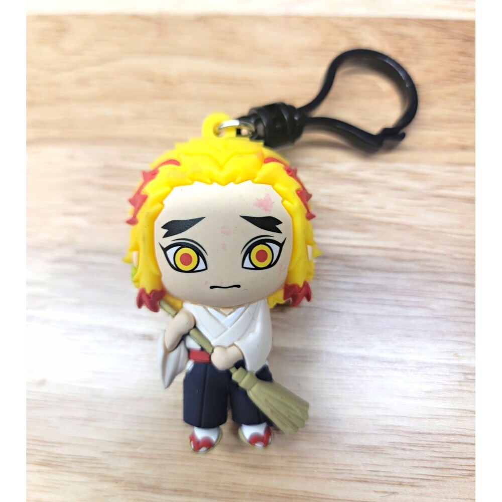 M.I.I. Kyojuro Rengoku PVC Clip-On Keychain Demon Slayer: Kimetsu no Yaiba